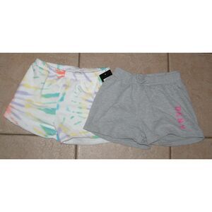 NEW NWT Girls Sz Medium Elastic Waist Pull On Shorts 2 Pc Lot ART CLASS DKNY